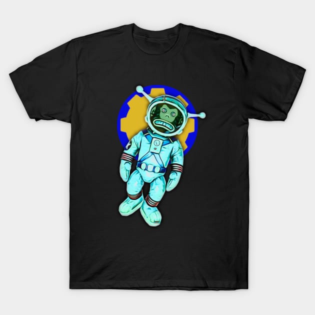 Space monkey T-Shirt by Thomasky